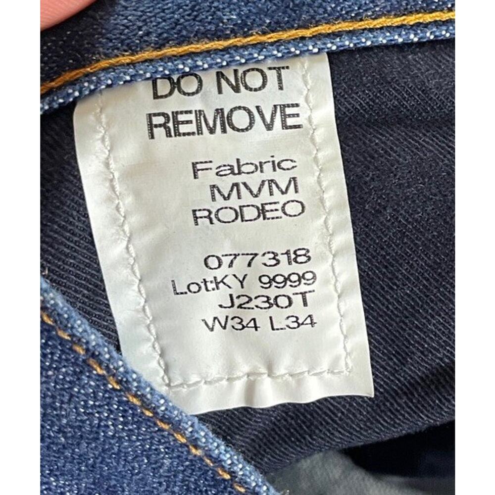 Tyndale FR Arc 23.6 Cat 2 Flame Resistant 5-Pocket Cotton Denim Work Jeans 34X34 - Picture 4 of 11